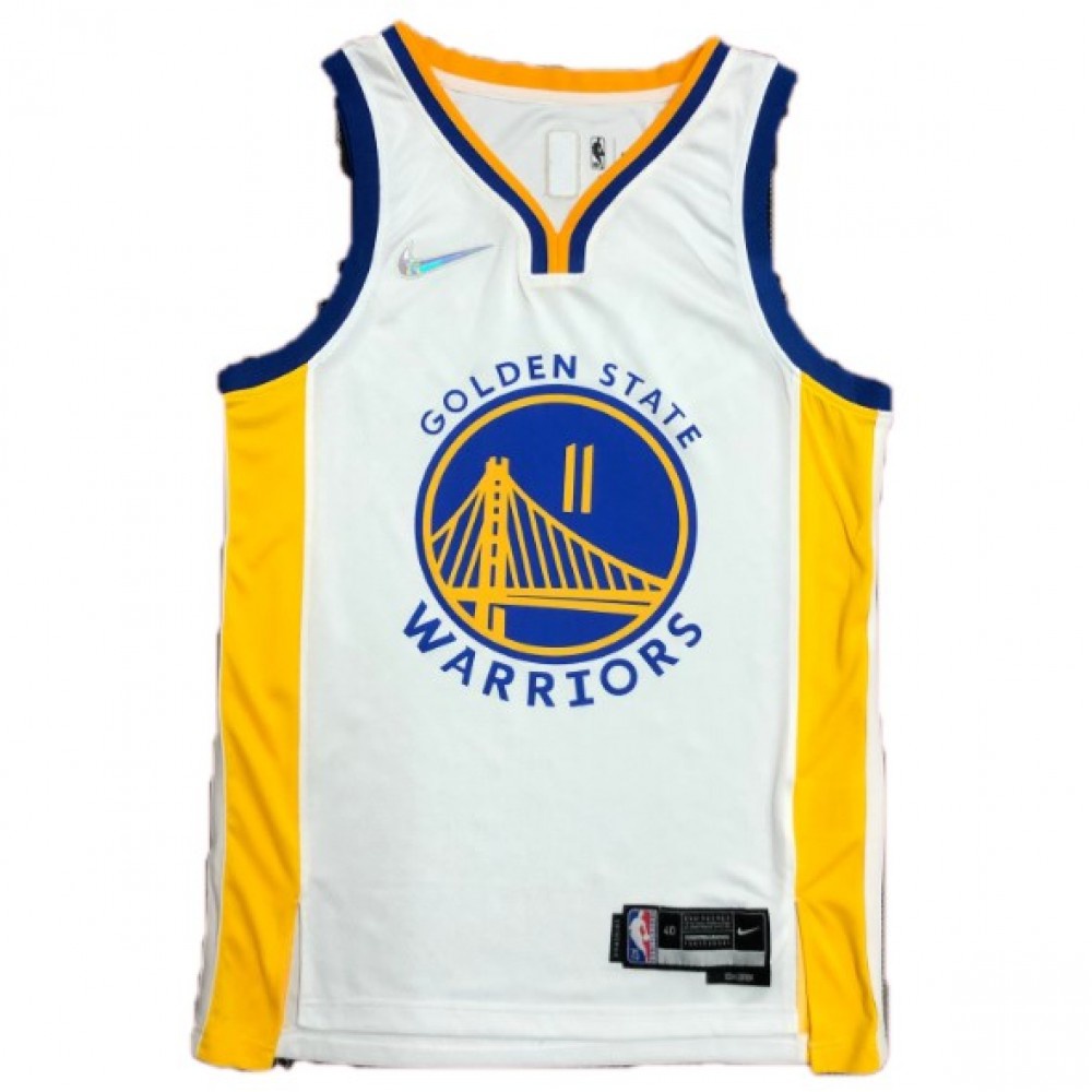 Men's Golden State Warriors Klay Thompson #11 White 2021/22 Swingman Jersey - Association Edition-Pro Kit Vault | Brand New 26/27 Sports Jerseys